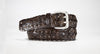 Crocodile Link Belt 1 3/8“ - 35mm (Black)