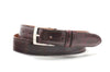American Alligator Belt - Glossy 1 1/4" - 32mm (Grey)
