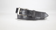 American Alligator Belt - Glossy 1 1/4" - 32mm (Black)