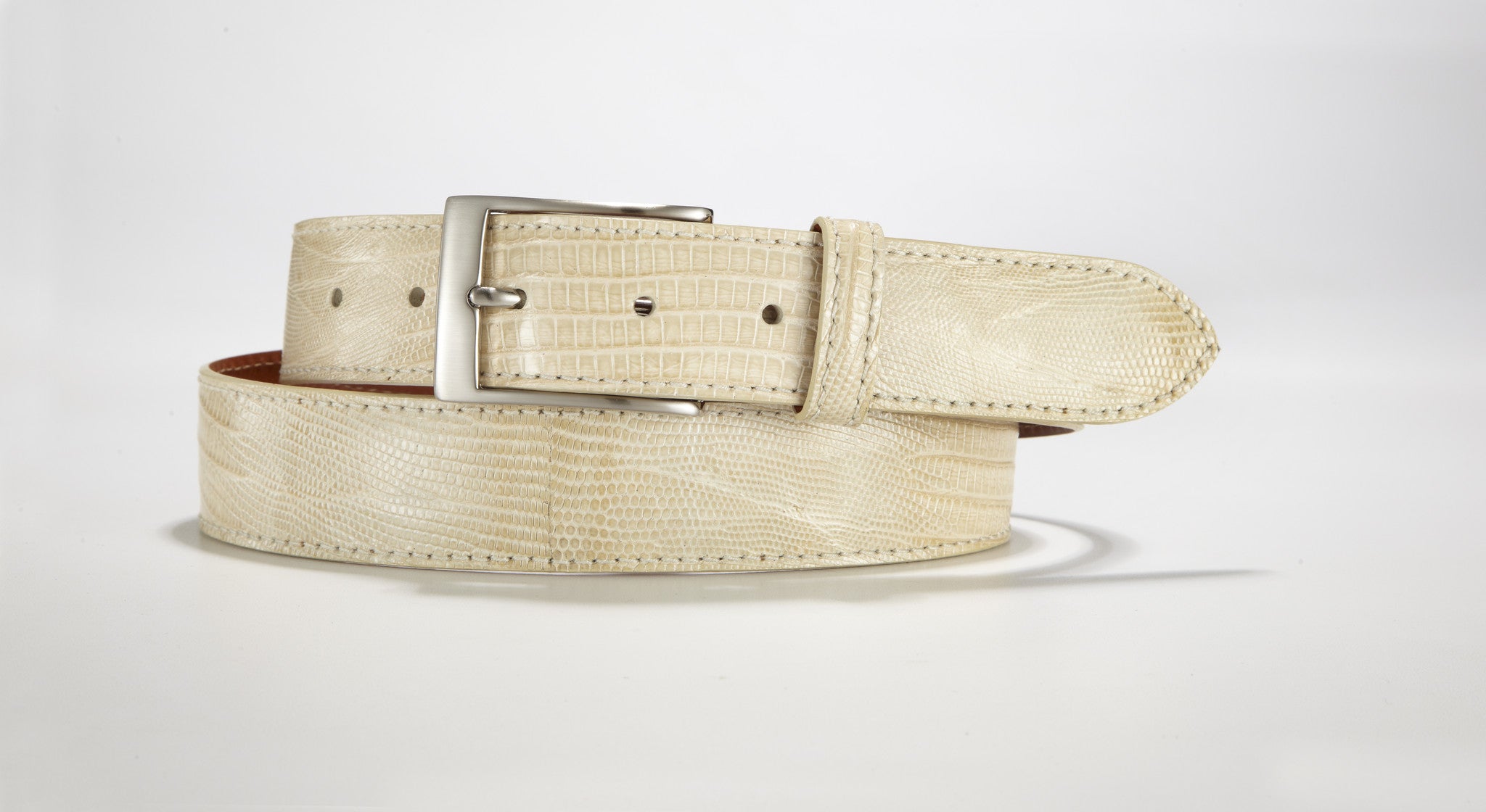 Crocodile Suede Belt 1 3/8 - 35mm (Tan) – Andrew Martin