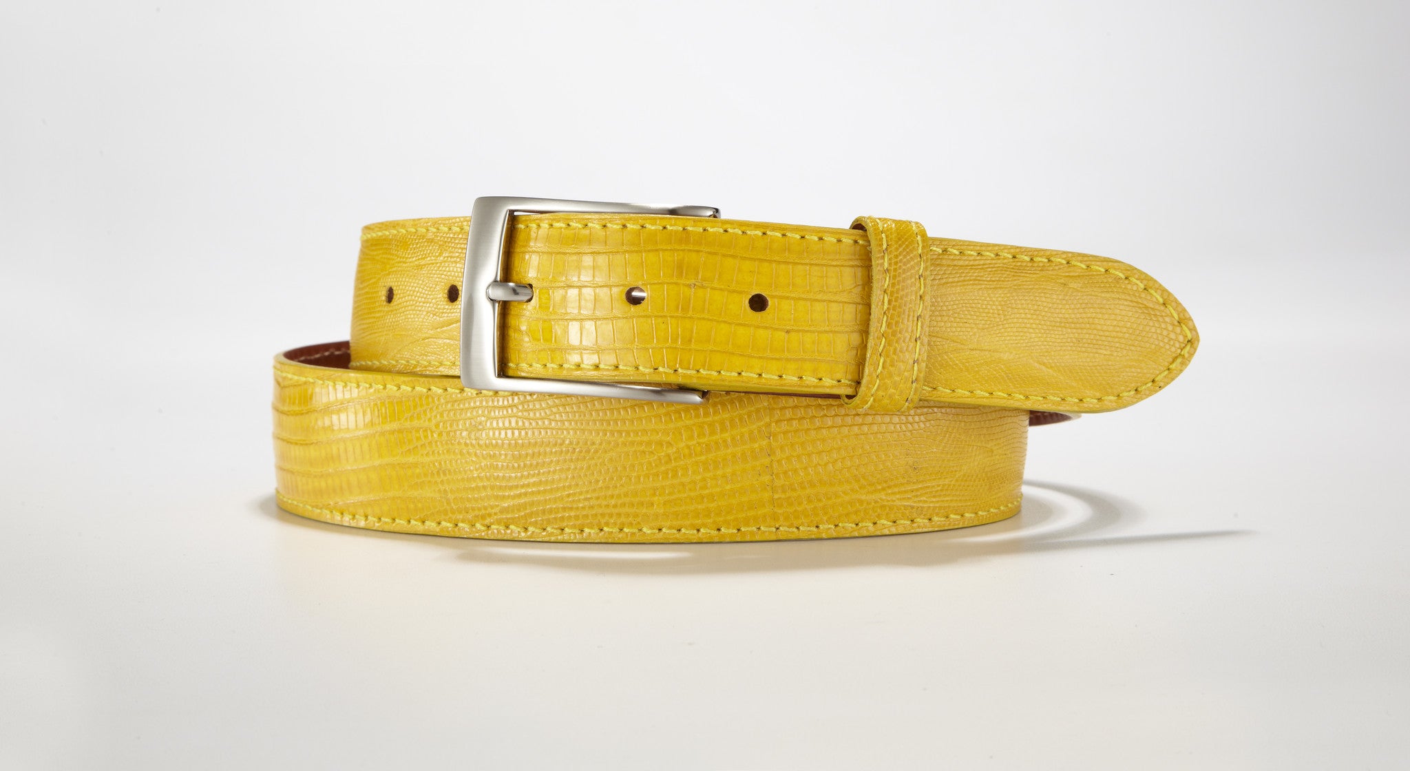 Crocodile Suede Belt 1 3/8 - 35mm (Tan) – Andrew Martin