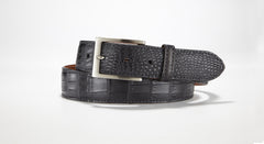 American Alligator Belt - Matte 1 3/8" - 35mm (Cognac)