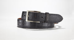 American Alligator Belt - Matte 1 3/8" - 35mm (Black)