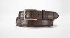 American Alligator Belt - Matte 1 3/8" - 35mm (White)