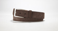 Suede Leather 1 3/8" - 35mm (Tan)