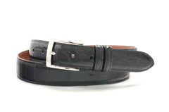 American Alligator Belt - Glossy 1 1/4" - 32mm (Black)